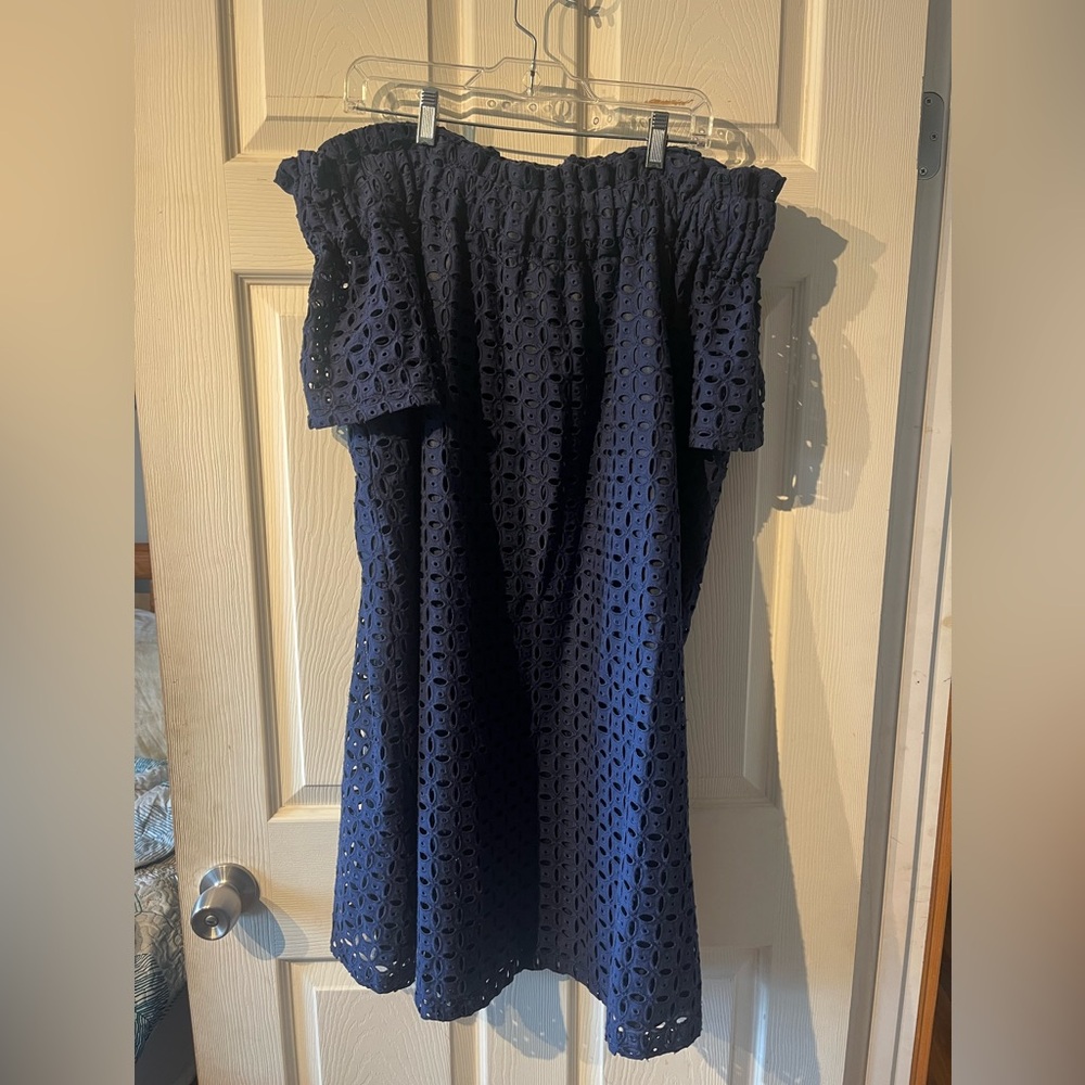 Navy Midi Dress
